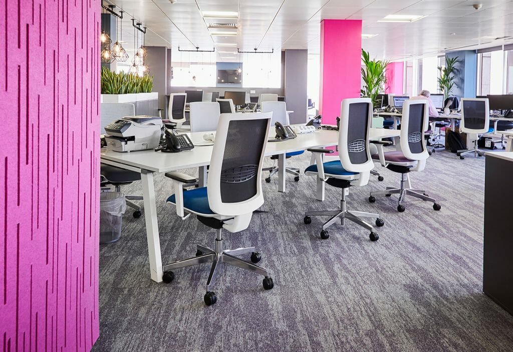 An example of flexible workplace design at AFH Wealth Management