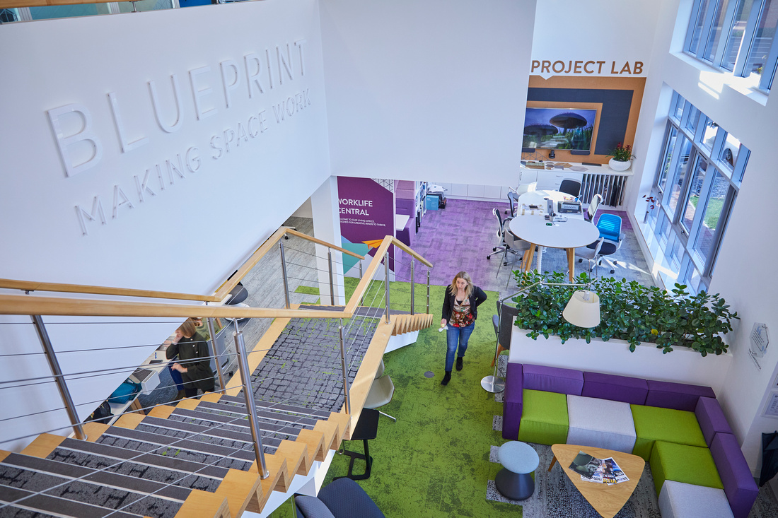 Visit WorkLife Central | Blueprint Interiors Offices & Design Showroom